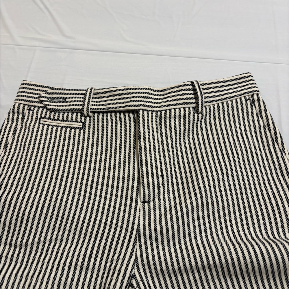 Zara Cream and Black Striped Trousers for the Office or find out